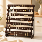 Wooden Stud Earring & Bracelet Display Stand