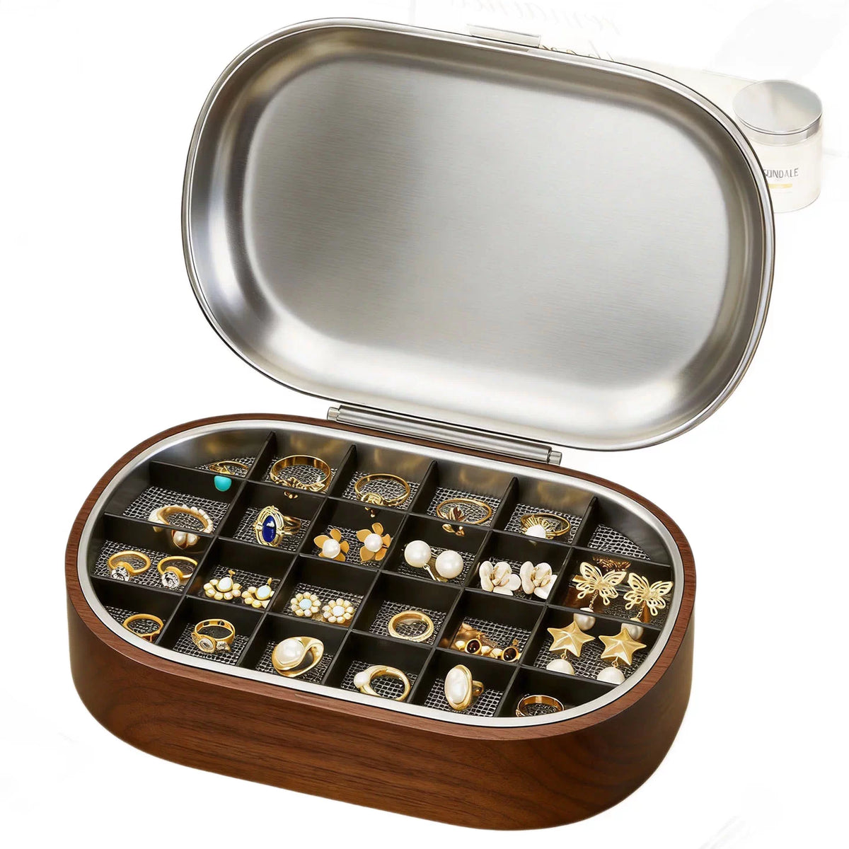 Large Desktop Jewelry Organizer Display Box