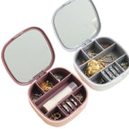 Portable Multi-Purpose Travel Jewelry Case