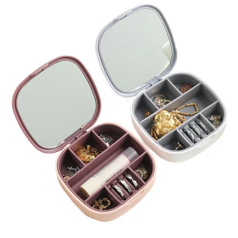 Portable Multi-Purpose Travel Jewelry Case