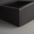 Black Glass-Lid Jewelry Display Box