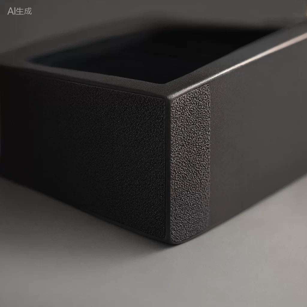 Black Glass-Lid Jewelry Display Box
