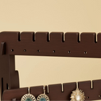 Wooden Stud Earring & Bracelet Display Stand