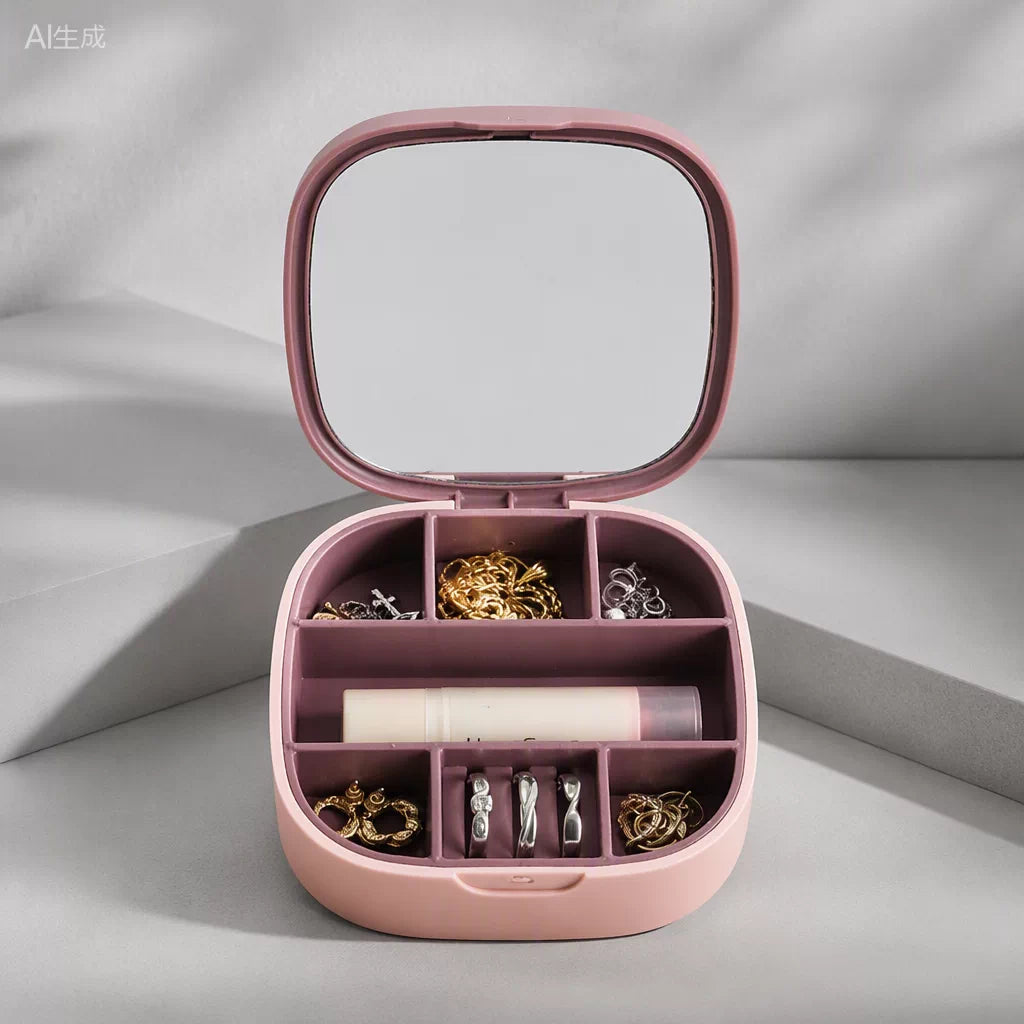 Portable Multi-Purpose Travel Jewelry Case