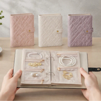 Large-Capacity Jewelry Organizer Book