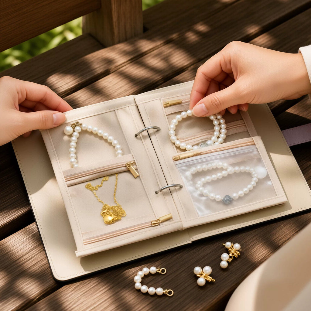 Large-Capacity Jewelry Organizer Book