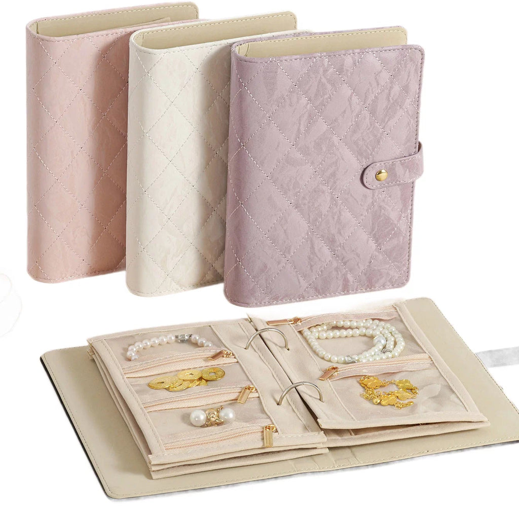 Large-Capacity Jewelry Organizer Book