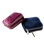 Double-Layer Velvet Jewelry Storage Pouch