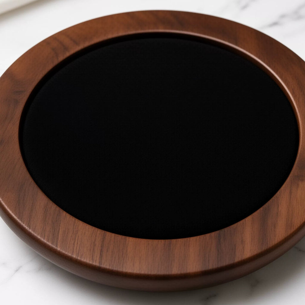 Solid Black Walnut Jewelry Display Tray